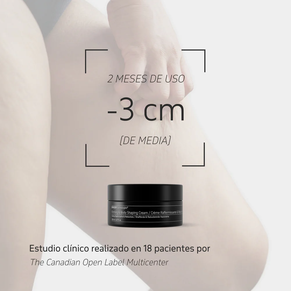 Crema Reafirmante y Reductora de la marca Endor Technologies: Pérdida ancho de pierna