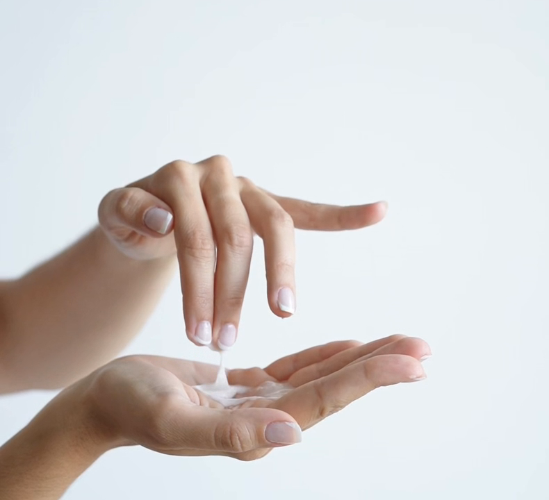 Loción corporal rica en Magnesio de la marca GLOW HORMONE UNIVERSITY: Textura