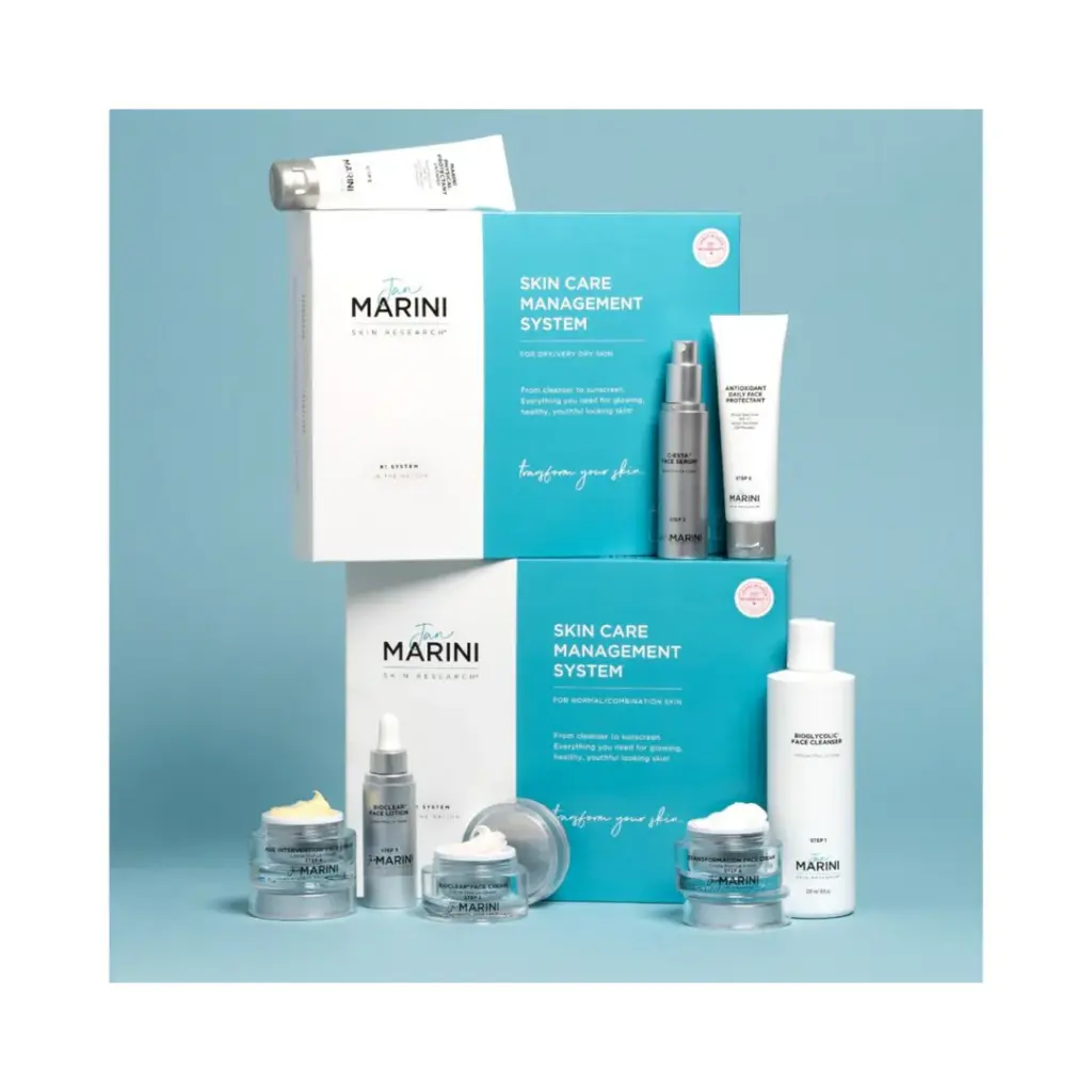 Skin Care Management System™ de la marca JAN MARINI: Piel seca y piel normal