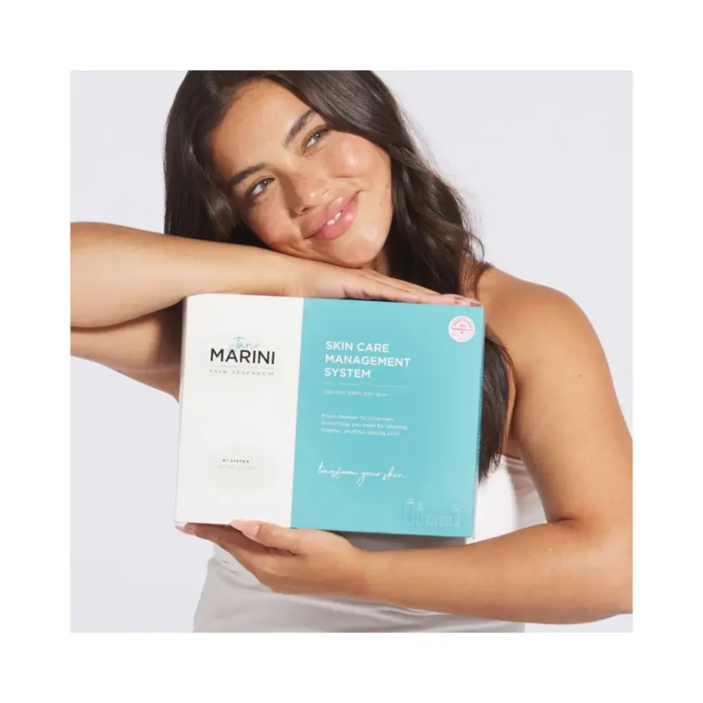 Skin Care Management System™ de la marca JAN MARINI: Caja productos piel seca
