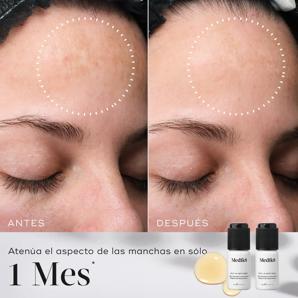 Oxy-R Peptides de la marca MEDIK8: Resultados