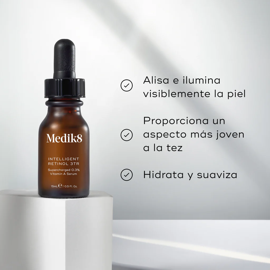 Intelligent Retinol 3TR de la marca MEDIK8: Beneficios