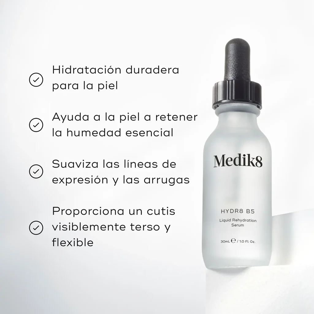 Hydr8 B5 Serum de la marca MEDIK8: Beneficios