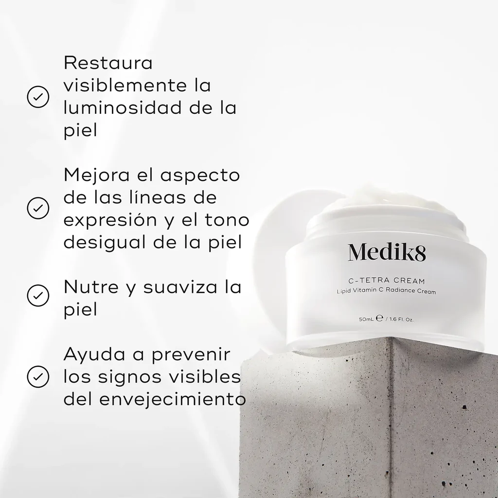 C-Tetra Cream de la marca MEDIK8: Beneficios