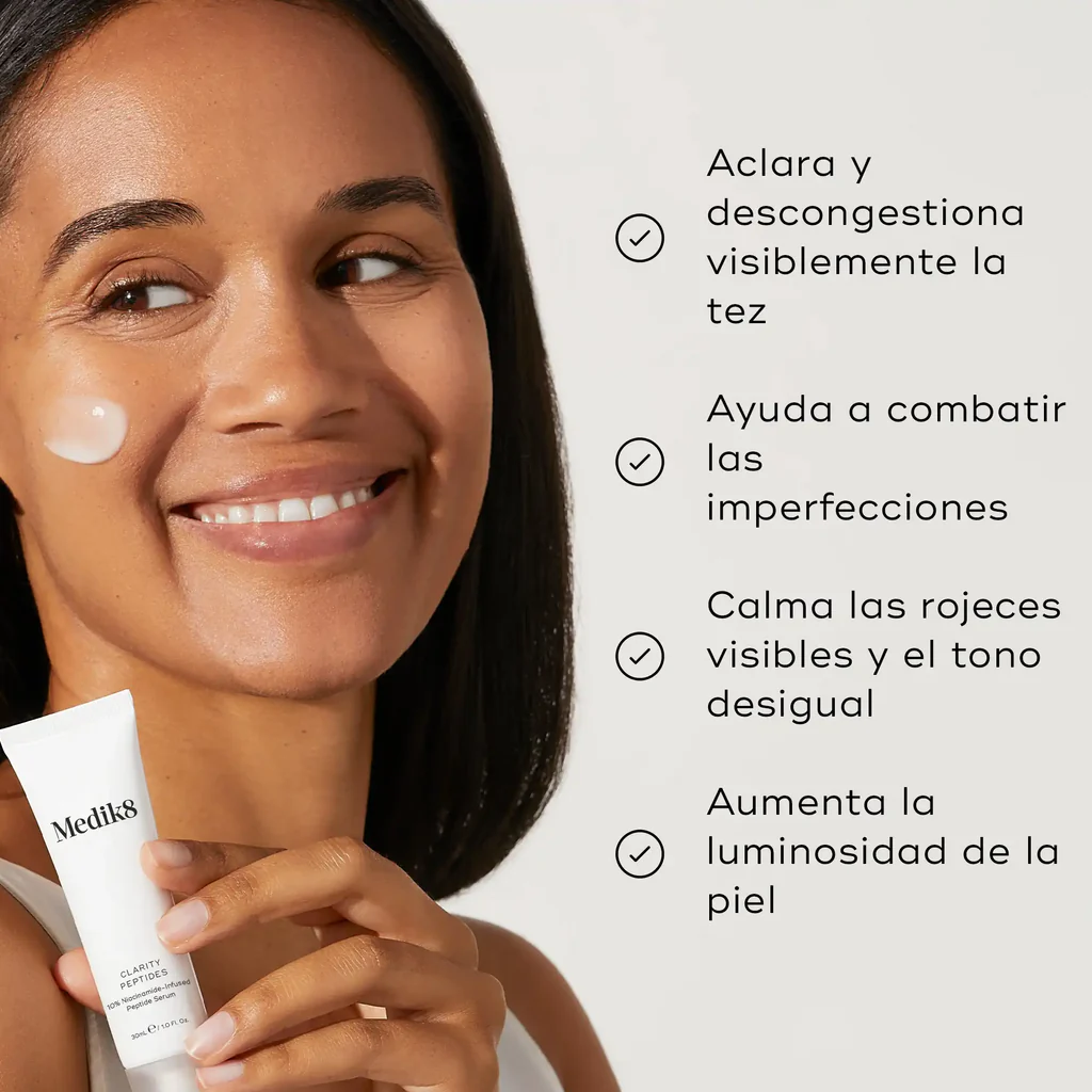 Clarity Peptides de la marca MEDIK8: Beneficios