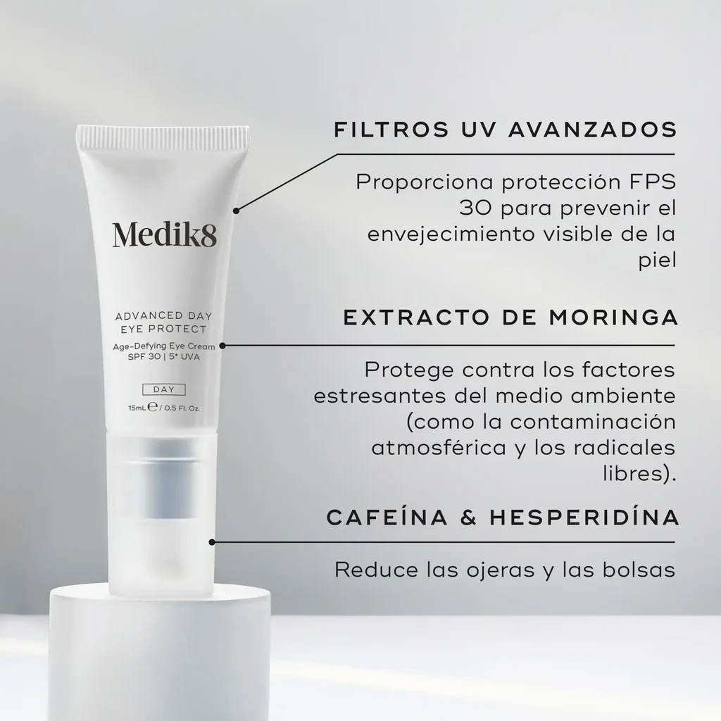 Advanced Day Eye Protect de la marca MEDIK8: Componentes
