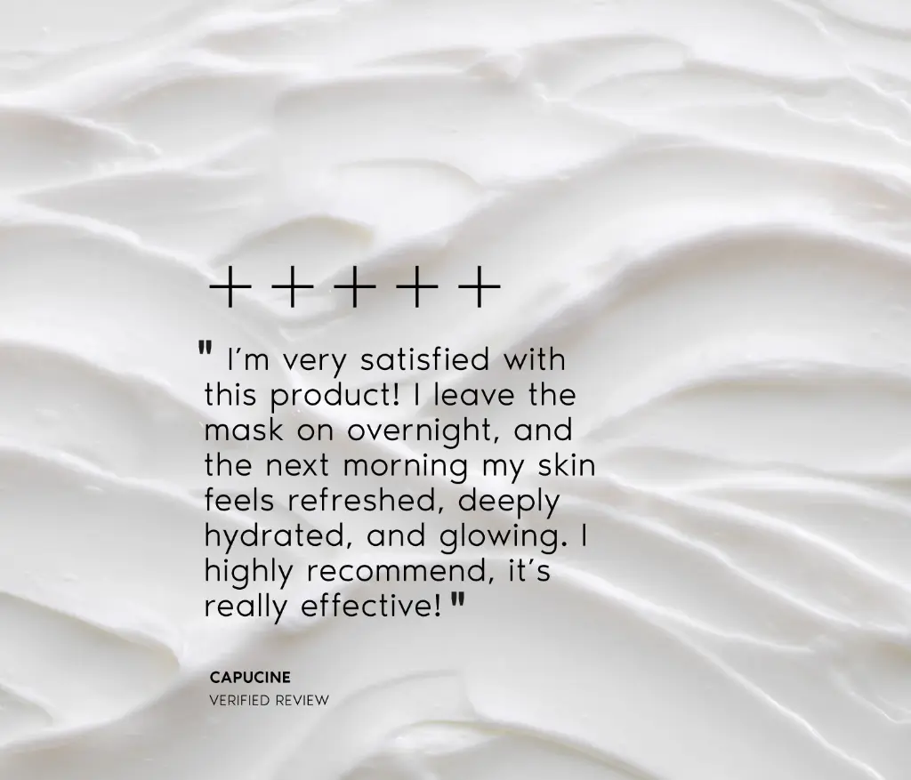 Bio-identical restoring mask face de la marca NESCENS: Recomendación