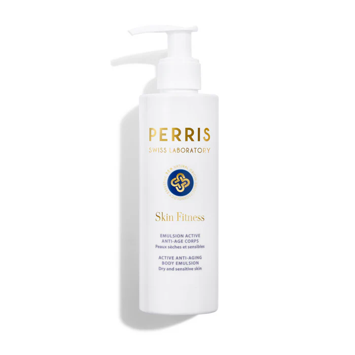 Active Anti Aging Body Emulsion de la marca PERRIS SWISS LABORATORY: Exfoliante antiedad facial