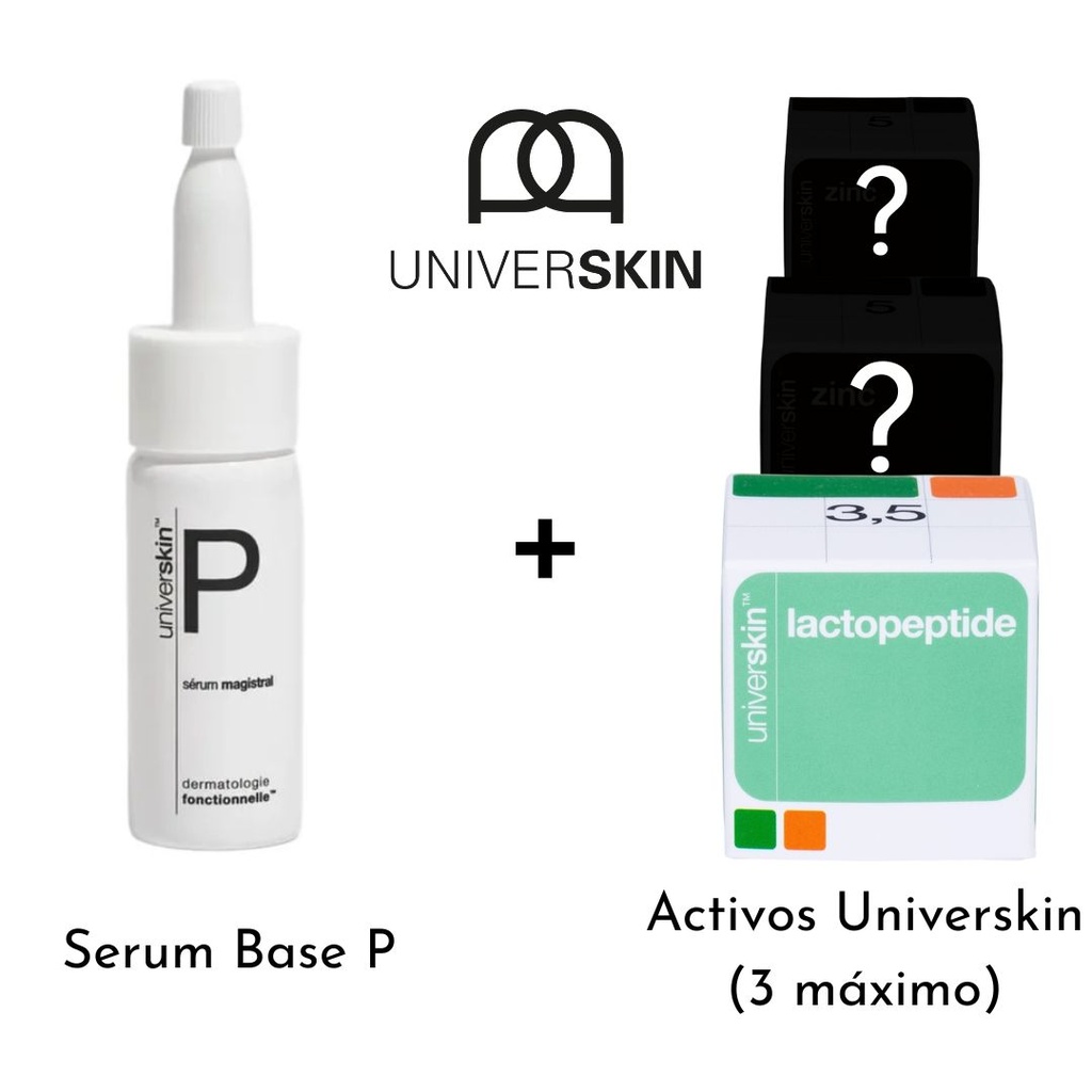 Lactopeptide 3.5% de la marca Universkin: Mezclar con Serum Base P