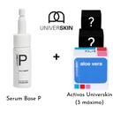 Aloe Vera 5.4 % de la marca Universkin: Mezclar con Serum Base P