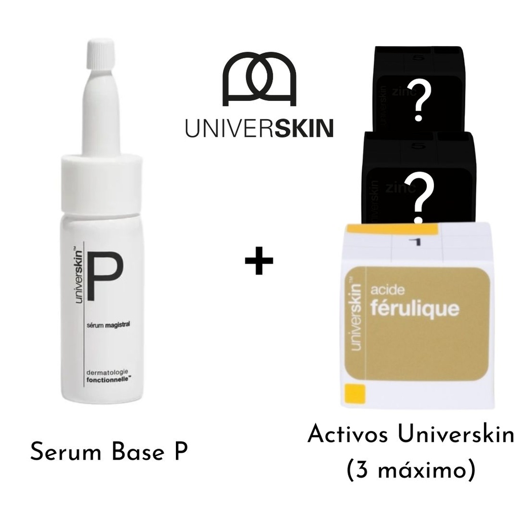 Ácido Ferúlico 1% de la marca Universkin: Mezclar con Serum Base P