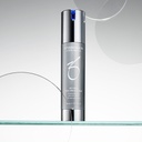 Retinol Skin Brightener 1% de la marca ZO SKIN HEALTH: Producto sobre fondo circulos de cristal