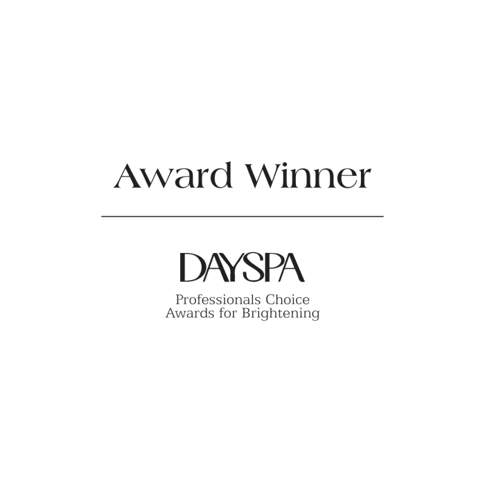 Brightening Serum de la marca Is Clinical: Premio DAYSPA Professionals Choice Awards For Brightening