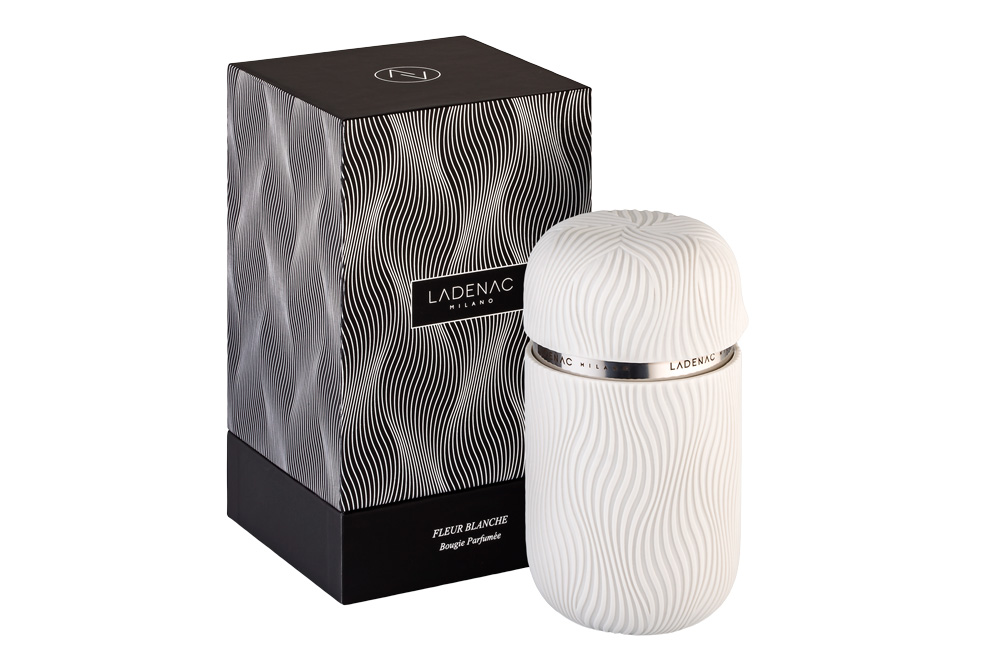 Vela Colección Royal Fleurs Blanches